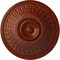 Ekena Millwork Modena Ceiling Medallion (Fits Canopies up to 5 1/4"), Hand-Painted Firebrick, 23 1/2"OD x 3 1/2"P CM23MOFIF - alternate 1